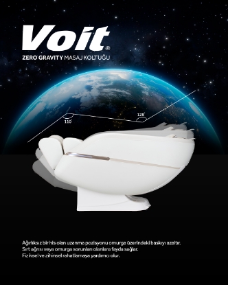 Picture of Voit Zero Gravity 3D SL Track Masaj Koltuğu Krem