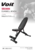 Picture of Voit SB2000 Ayarlanabilir Bench Sehpası