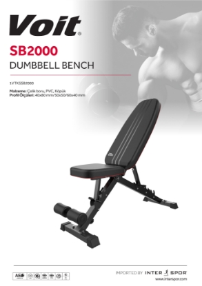 Picture of Voit SB2000 Ayarlanabilir Bench Sehpası