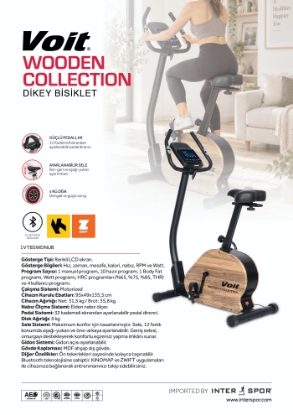 Resim Voit Wooden Collection Dikey Bisiklet